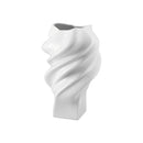Rosenthal | Vaso Squall in porcellana smaltato bianco