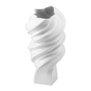 Rosenthal | Vaso Squall in porcellana smaltato bianco