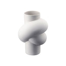 Rosenthal | Vaso Node in porcellana smaltato bianco opaco