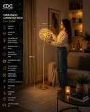 EDG Enzo De Gasperi | Fiore Tarassaco Rich con MicroLed 576 - H. 150 cm Luce Calda