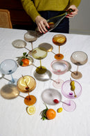 Here's How | Set 2 Pz Bicchiere "The Lou Coupe" in vetro