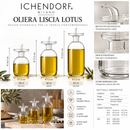 Ichendorf Milano | Oliera Liscia Lotus in Vetro Borosilicato – 3 Dimensioni