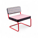 Seletti | Poltrona Superlounge Chair Blue Grid – Design Relax Moderno