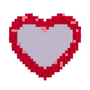 Seletti | Pixel Heart – Specchiera a Cuore con Cornice 55,5x51,5 cm