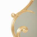 Specchio con cornice Oro Liberty Woman Seletti