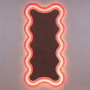Seletti | Supercurve Specchio con Cornice Luminosa 90x185 cm – Design Brigolin Baschera