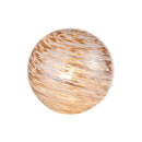L’Oca Nera | Lampada Sfera in Vetro Multicolor Ø 29 cm. H 28