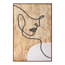 L'Oca Nera | Quadro 80x120 cm con cornice