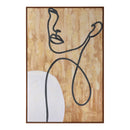 L'Oca Nera | Quadro 80x120 cm con cornice