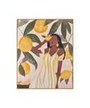 L'Oca Nera | Quadro 80x100 cm con cornice