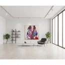 L'Oca Nera | Quadro 100x100 cm con cornice