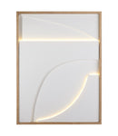 L'Oca Nera | Quadro con cornice e LED 75×100 cm
