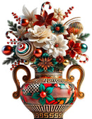 Linee Recanati | Vaso Fiori Natalizio Artpop