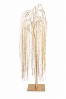 Nuvole di Stoffa | Albero Salice Glitter Champagne con Led