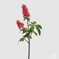 Fiore Artificiale con foglie e gambo Castagno EDG Enzo De Gasperi