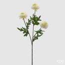 EDG Enzo De Gasperi | Fiore Artificiale Dalia con Ramo – 3 Boccioli