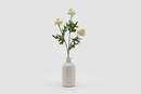 EDG Enzo De Gasperi | Fiore Artificiale Dalia con Ramo – 3 Boccioli