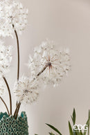 EDG Enzo De Gasperi Tarassaco Jumbo Artificiale Bianco H 70/90 cm