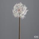 EDG Enzo De Gasperi Tarassaco Jumbo Artificiale Bianco H 70/90 cm