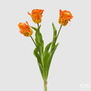 EDG Enzo De Gasperi | Mazzo Tulipani Parrot Artificiali H 51 cm – 4 Colori