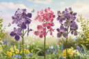 EDG Enzo De Gasperi Ramo di Orchidea Vanda H 70 cm