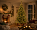 Kaemingk | Albero di Natale Grandis Fir con 4200 LED - H. 210 cm Luce Bianca Calda