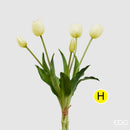 EDG Enzo De Gasperi | Bouquet Tulipani Olis Artificiali Soft Touch H 40 cm – 8 Varianti