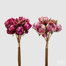 EDG Enzo De Gasperi | Bouquet Fiori Artificiali Peonia Olis – 9 Boccioli