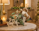 EDG Enzo De Gasperi | Decoro Babbo Natale con Slitta