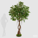 EDG Enzo De Gasperi | Pianta artificiale Ficus Beniamino con Zolla
