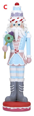 Decoro Schiaccianoci Candy Cake Poly H. 32 cm. Natale 2025 Timtsor