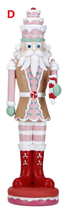 Decoro Schiaccianoci Candy Cake Poly H. 32 cm. Natale 2025 Timtsor