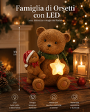Timstor | Famiglia di Orsetti con Led