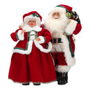 Timstor Babbo Natale  con Mamma Natale con Eleganti Tessuti in Velluto 🎄 Natale 2025