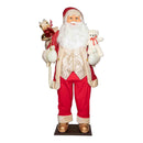 Timstor Babbo Natale h. 180 cm con Orsacchiotto e Doni  su Base  🎄 Natale 2025