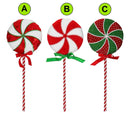 Timstor Lollipop Decoro in Tessuto 🍭 con Fiocco 🎄 Natale 2025