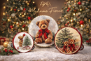 Madame Fioccò | Tamburello Natalizio Dolce Teddy – 3 Dimensioni