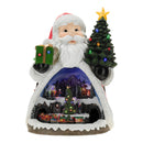 Timstor | Babbo Natale con Treno Animazione e Luci Led