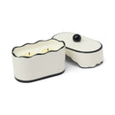 Paddywax | Candela Cherie 5,5oz/155g su piatto in ceramica