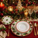 Easy Life | Servizio di Piatti Natalizio 18 pz Christmas Berries