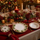 Easy Life | Servizio di Piatti Natalizio 18 pz Christmas Berries
