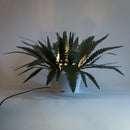 Arti & Mestieri |  Lampada Felce Decorativa in Metallo