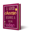 Easy Life | Set 4 pezzi - Coltello, Affetta Formaggio, Apribottiglie e Tappo in box regalo Gift Novels
