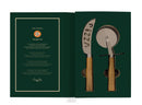 Easy Life | Set 2 pezzi - Coltello Pizza e Tagliapizza in box regalo Gift Novels