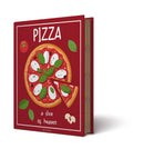 Easy Life | Set 2 pezzi - Tagliere Pizza in Acacia e Tagliapizza in box regalo Gift Novels