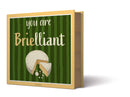 Easy Life | Set 4 pezzi Formaggio - 3 Coltelli e Tagliere di Acacia in box regalo Gift Novels