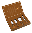Easy Life | Set 4 pezzi  - Coltelli Formaggio in box regalo Gift Novels