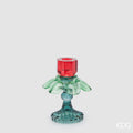 EDG Enzo De Gasperi | Portacandela con Fiore Natalizia