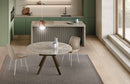 Ikone Casa | Tavolo Rotazionale Round allungabile 135 x 87 cm.
