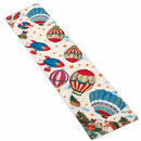 L'Oca Nera | Runner Natalizio con Mongolfiere Antimacchia 155x50